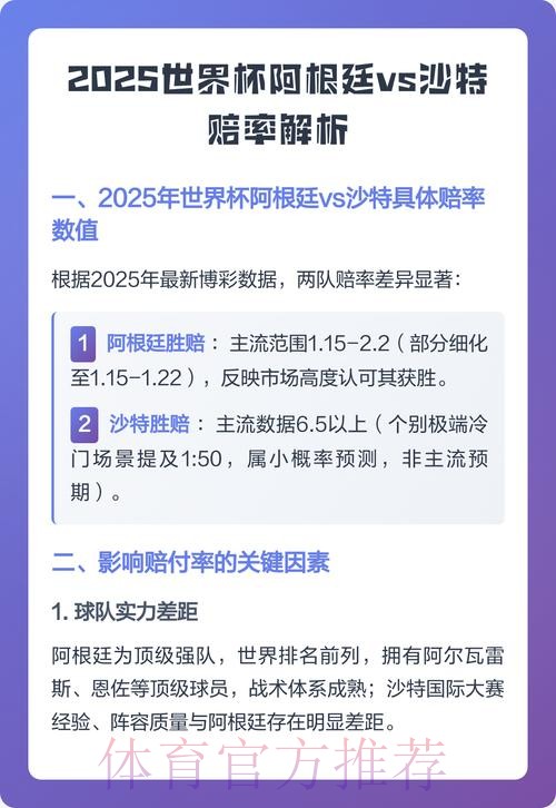 解析世界杯赔率变化趋势与影响因素